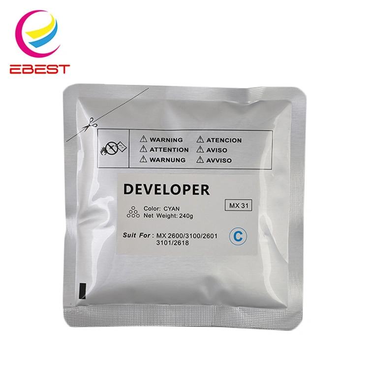 Ebest Compatible Mx31 Developer Powder Use for Sharp Mx2600 3100 2601 3101 2618 4101 5001