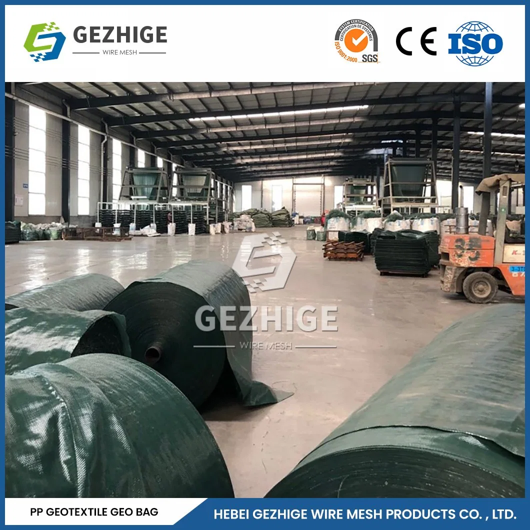 Gezhige PVC beschichtet hexagonal Verzinkt Gabion Drahtgitter Hersteller 4,0 * 1,0 * 0,5 M hexagonal / Gabion Drahtgitter China Anti-Aging Gabion Trittsteine Tasche