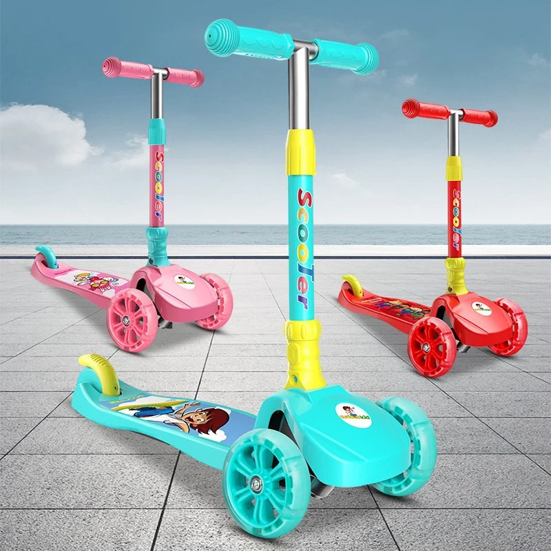 As crianças barato Brinquedos Grandes rodas Pedal Kids Kick Scooter Kids Kick Scooter de alta qualidade para venda