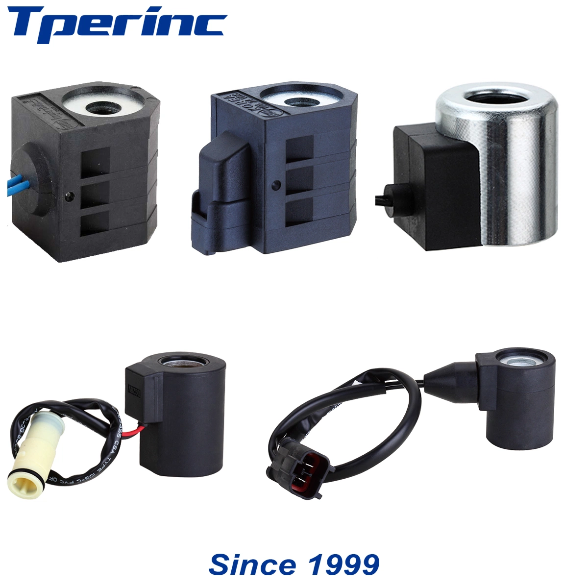 Excavator Electric Parts Hydraulic Threaded Cartridge DC12V/24V Solenoid Valve Coil for Engineering Vehicle