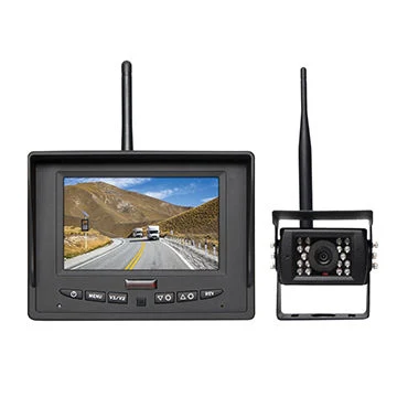 Wireless 5"/camión/grúa elevadora Vista trasera del coche/Sistema de cámaras de CCTV