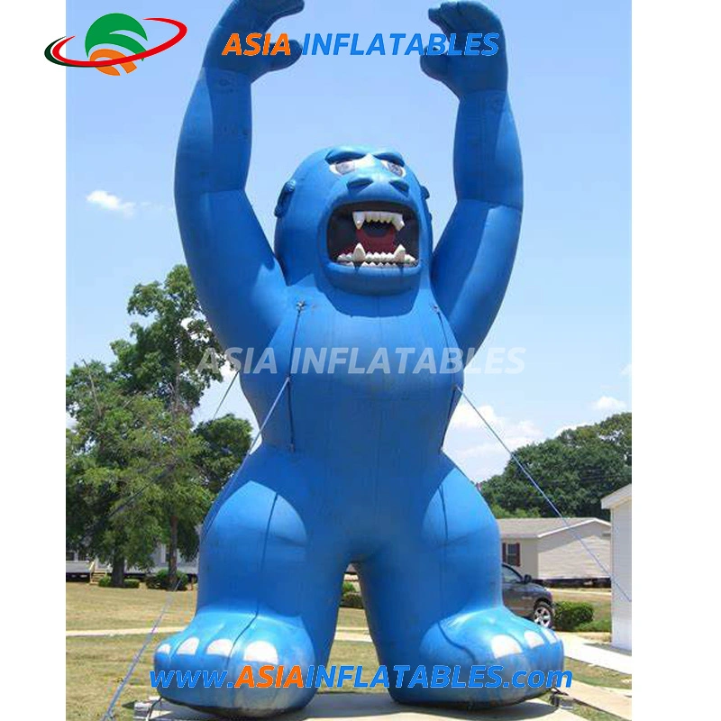 La publicidad hinchable gigante Gorila Animal para la celebración