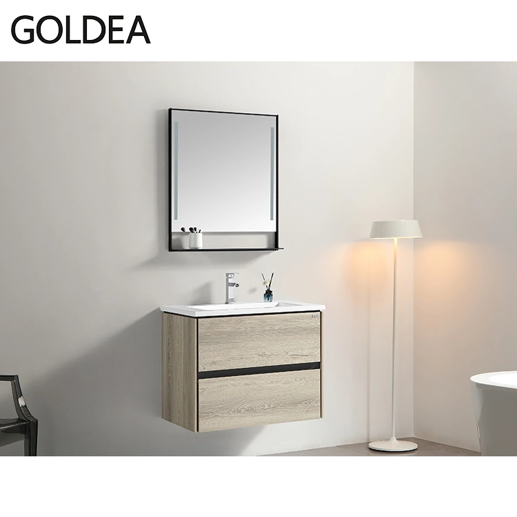 MDF moderno lavabo de baño Cuarto de baño armario armario de pared de la Vanidad conjunto