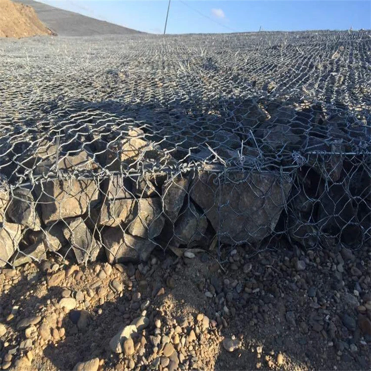 Schutz Am Flussufer, Hochwasserschutz, Flusslandschaft Gabion Mesh