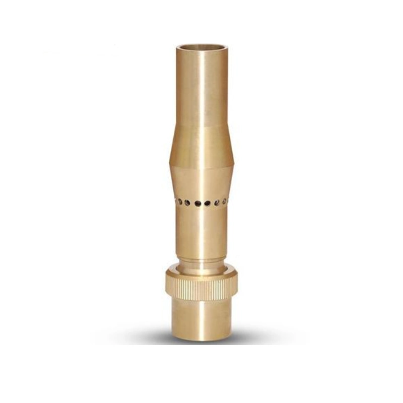 Brass Multi-Branch Aeration Nozzle for Musical Fountain