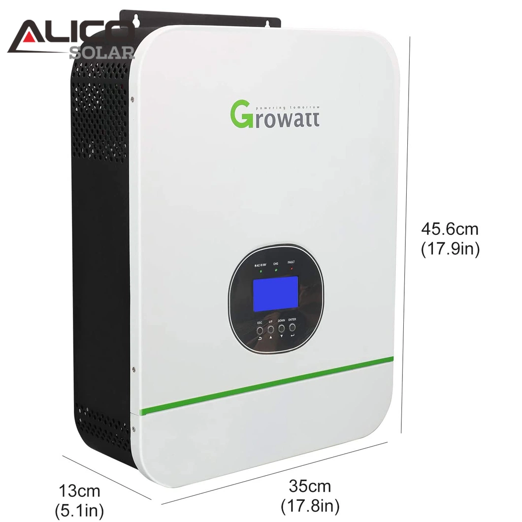 Growatt Best Price Single Phase Three Phase Inverter off Grid 48V 3kw High Frequency Solar Panel PV Inverter