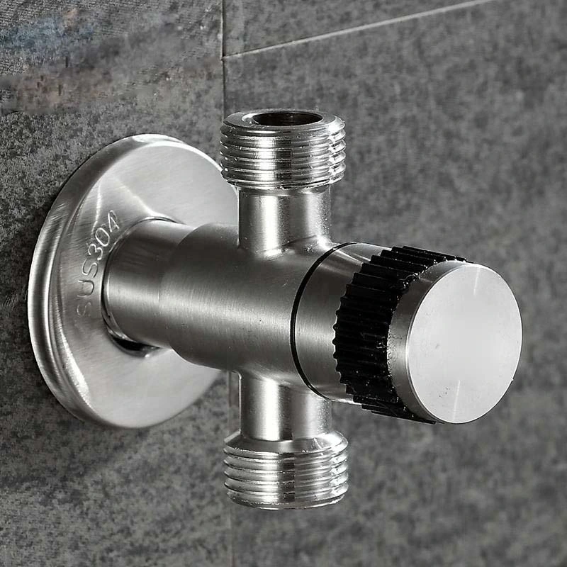 Best Sales Bathroom Stop Valve Shower Toilet Washing Machine Long 304 Stainless Steel Angle Valve