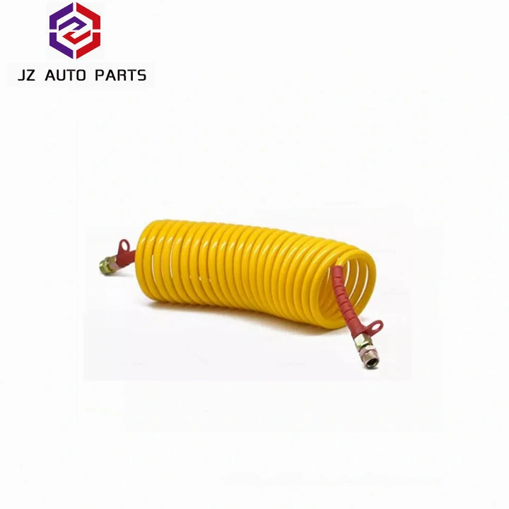 Flexible Polyurethane Tube PU Spiral Coil Hose Truck Air Brake Pipe Colorful Pneumatic Spring Hose