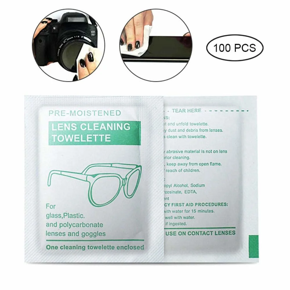 Nh Portable Eyeglass Screen Antibacterial Cleaning Wet Wipes