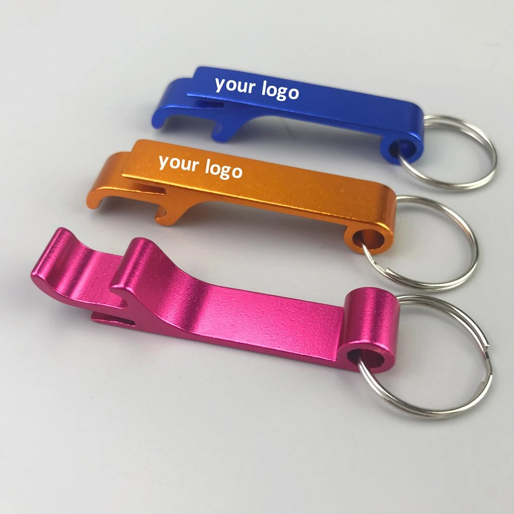 Cheap Price Multi Color Aluminium Bottle Opener Keychain