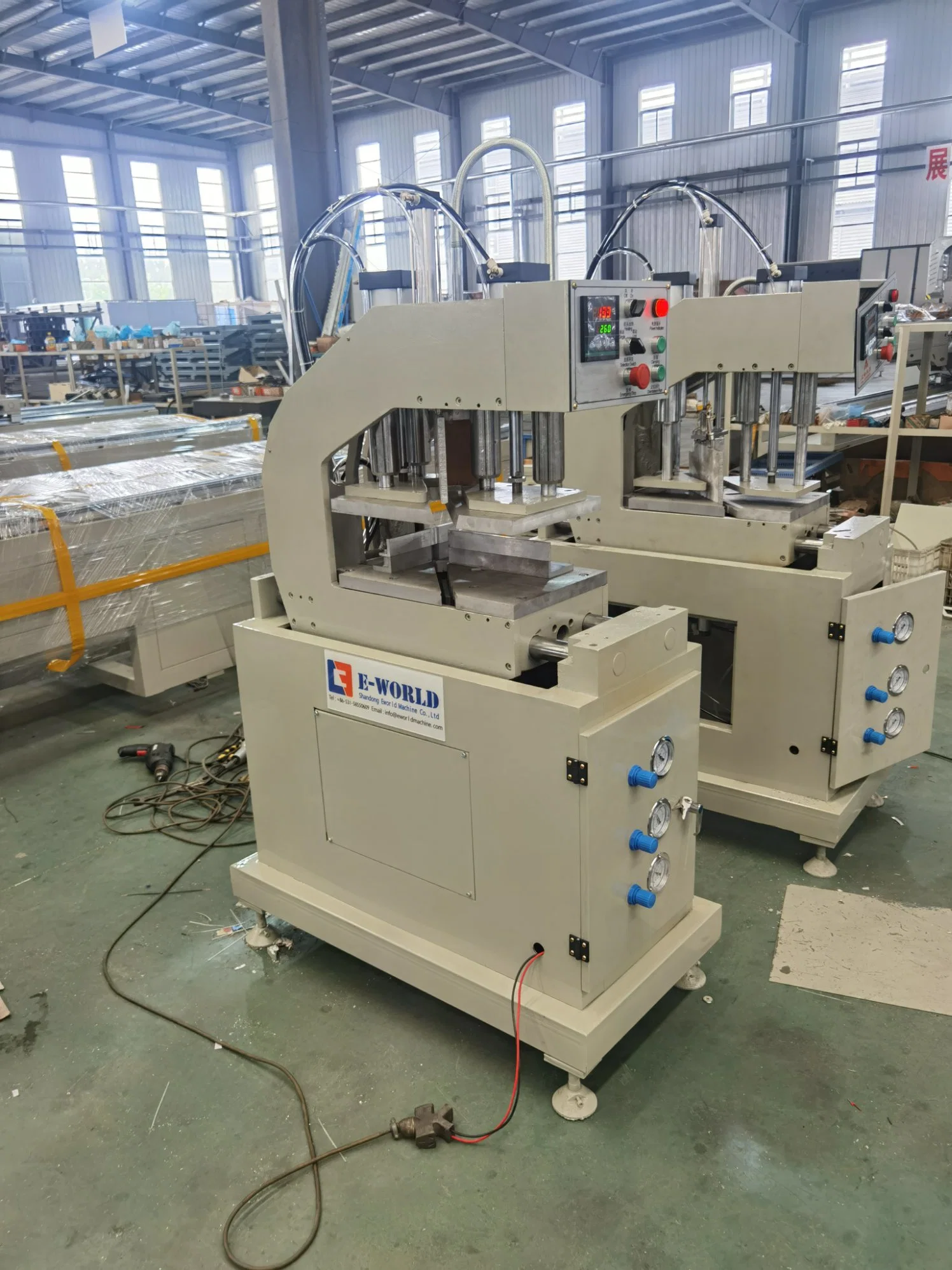 Excellent Working PVC Window Welding Machine Supplier PVC UPVC Single Head Welding Machine Single Phase Arc Welding Machine UPVC Window Welder Machine