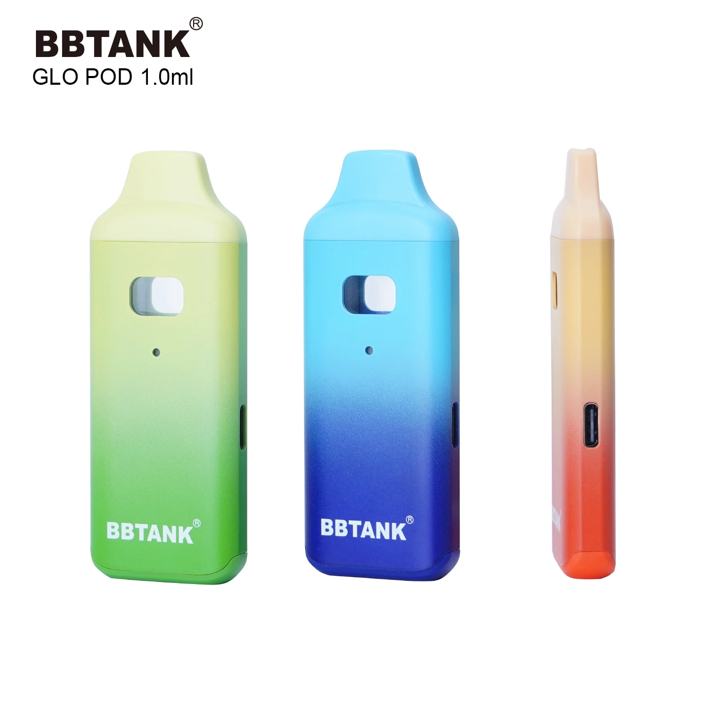 Bbtank vacío VAPE 1ml resina desechable lápiz recargable 2ml VAPE Vaporizador