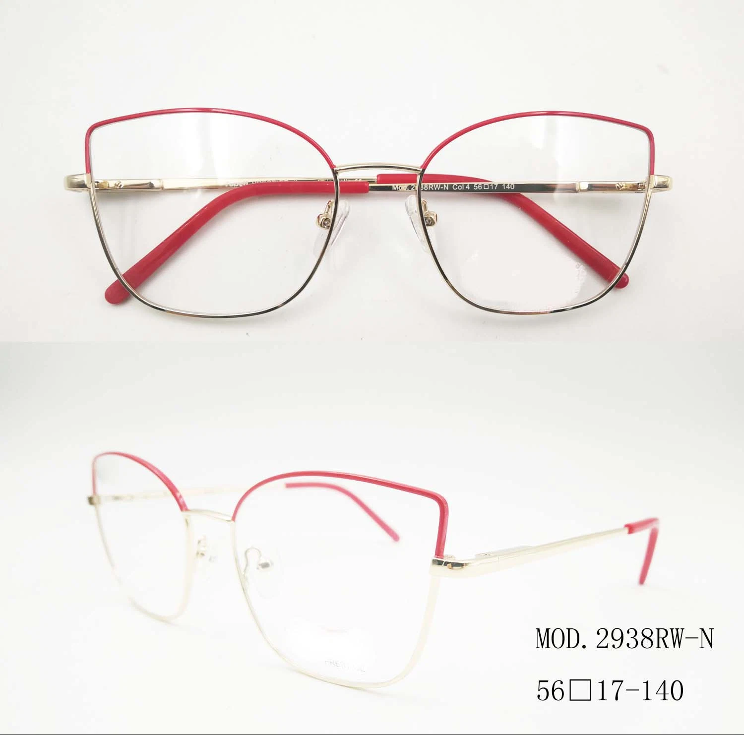 Fashion Optical Frames Big Size Lady's Women's Style Eyewear Mod. 2938RW-N