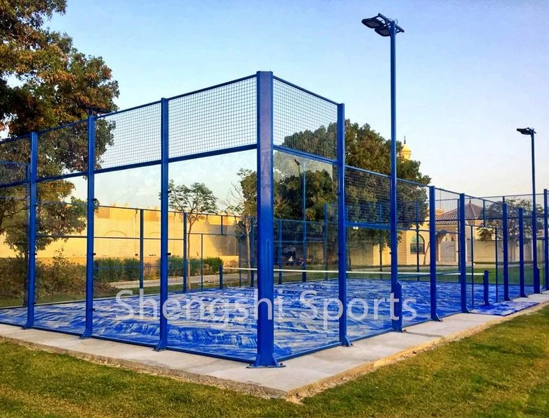 Italian Design Padel Court Indoor Outdoor Sport Count Beliebte Paddel Tennisplatz