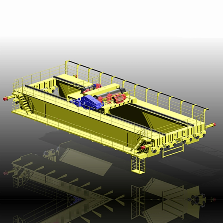 10t Grue électrique à double pont européenne hautement efficace avec machine de levage