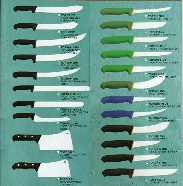 China Butchery Tools Butcher Supplies Knives Factory