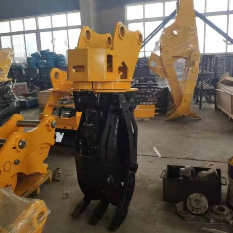 Excavator Attachments Log Grapple for Excavator