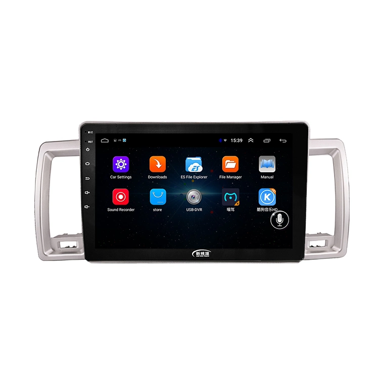 Factory Offer Automotive GPS Tc102 Toyota Hiace 13-18 Car Navigation System with Modern Design