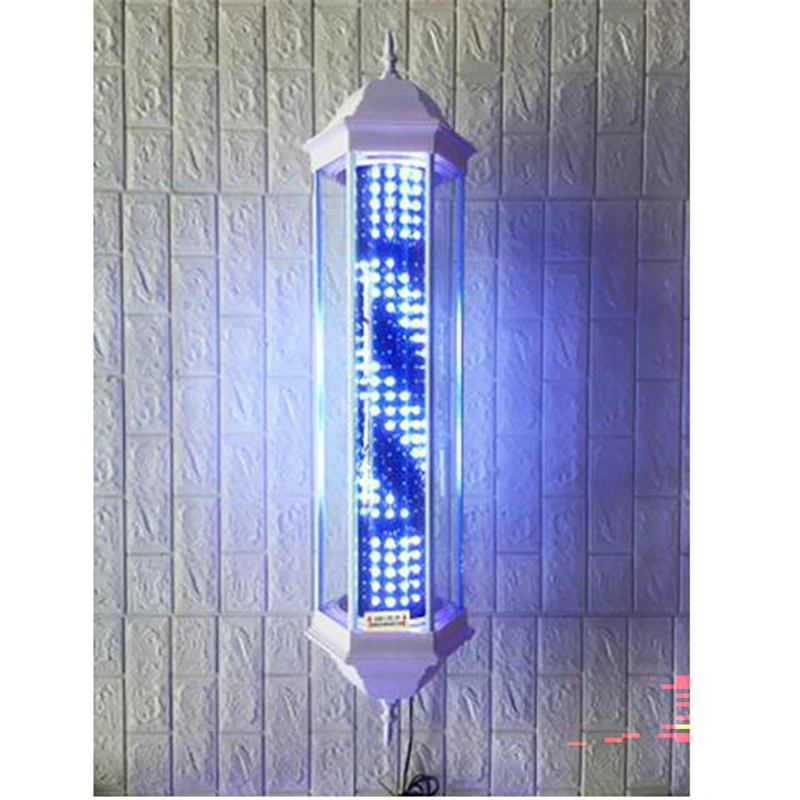 Blue White Pole Barber for Barbershop Barber LED Pole Wholesale/Supplier Price Profession Salon