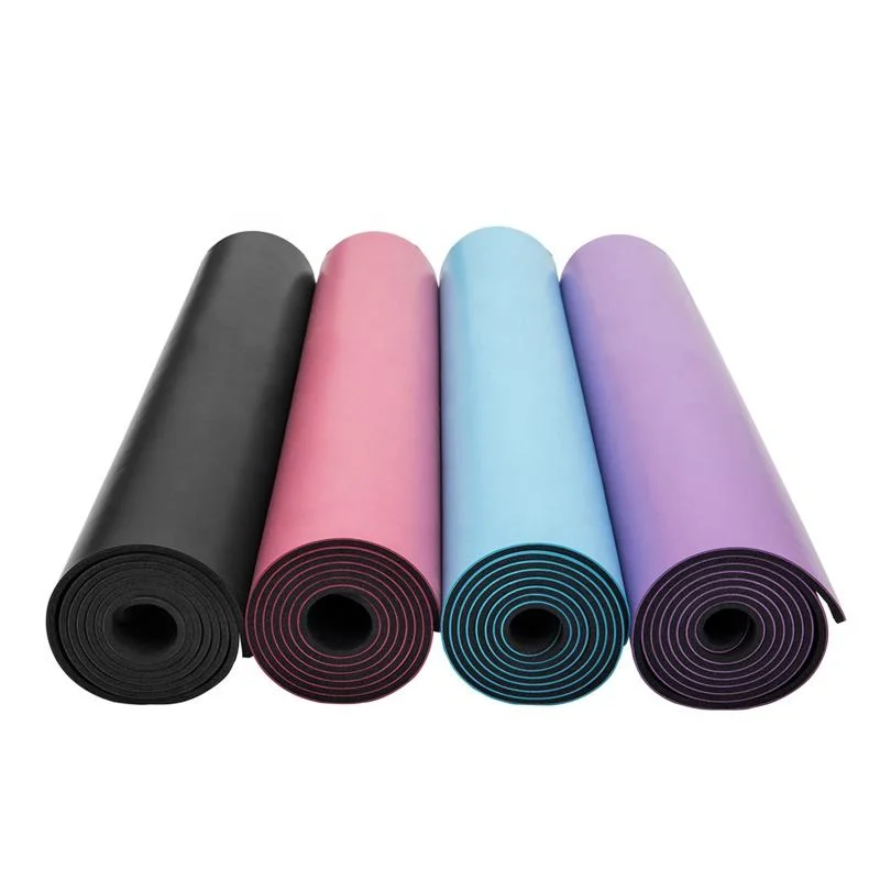 Wholesale/Supplier Manufacturer Custom Eco Friendly PU Natural Rubber Yoga Mat with Logo