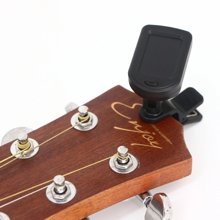 Cheap Factory Price Guitar Accessories Chromatic Clipon Metal Plastic Electric Bass Tuner Violin/Ukulele Tuner Digital Guitar Tuner Made in China