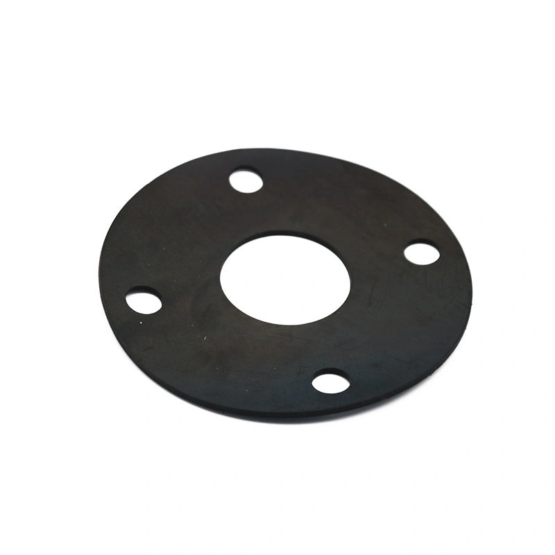 Custom Round Flat Pure Round Hole Silicone Rubber Seal Gasket