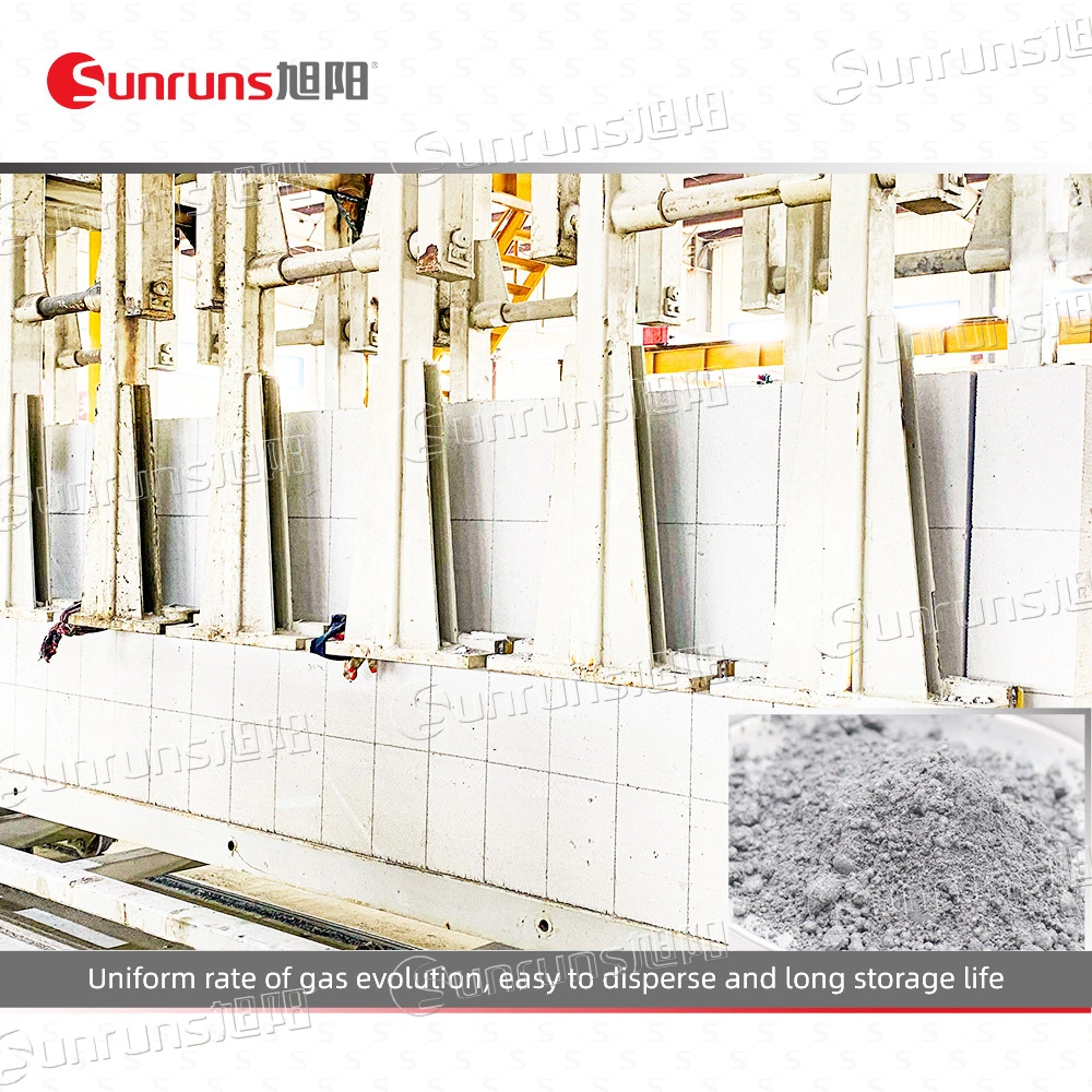 Lightweight AAC Brick Autoclaved Aerated Concrete AAC Block Made in China