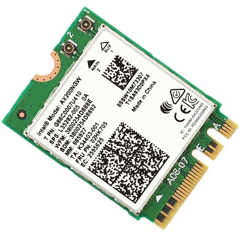 CF-Ax200-M High-Speed Bluetooth 5.0 Dual-Band Pcie Wireless Network Adapter 3000Mbps WiFi 6 WiFi Network Card