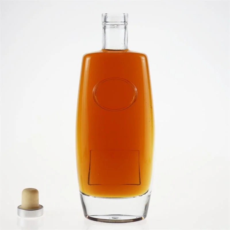 Spot Vodka Glass Bottle, 500ml Glass Bottle Can Be Customized Logo