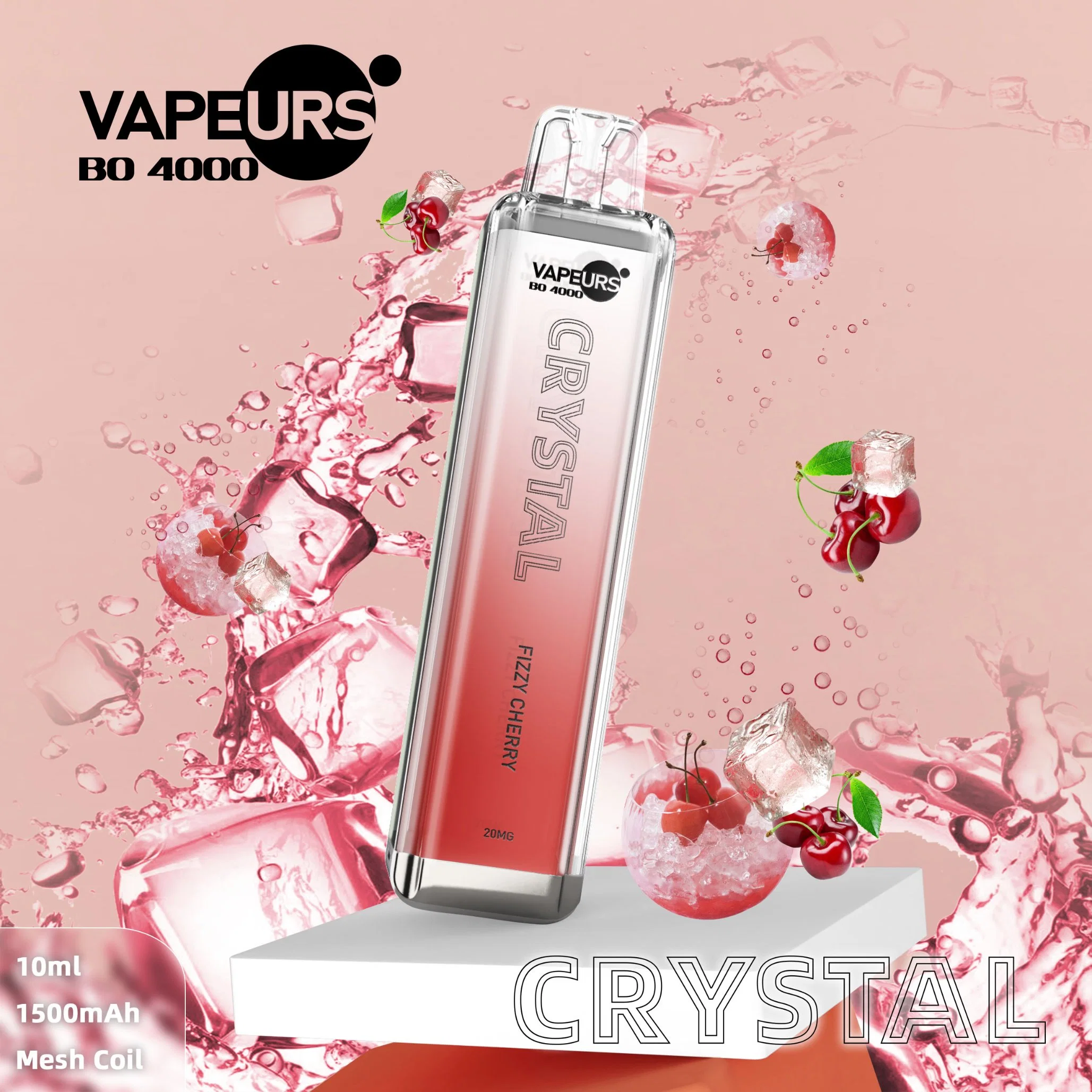 Wholesale/Supplier Disposable/Chargeable Vapes Portable Vaporizer 4000 Puffs Custom Smoking E Cigarette