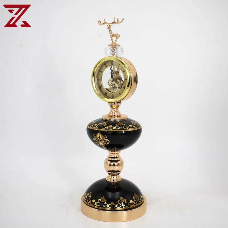 Factory Sale Silent Desk Table Clock for Living Room Home Decoration