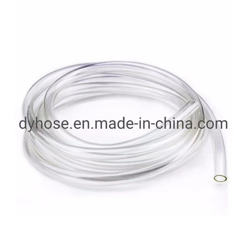 Non-Toxic Plastic Fibre Reinforced Tube, Braided PVC Hose, PVC Transparent Hose,