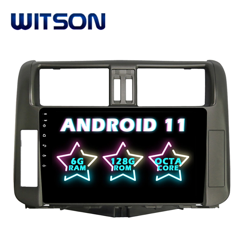 Witson Android 11 GPS Car DVD плеер для Toyota 2011-2013 Прадо 4 ГБ оперативной памяти 64Гб флэш-памяти большой экран в машине DVD плеер