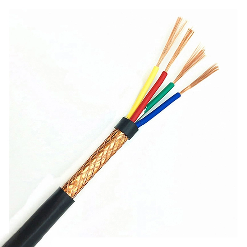 UL21307 Halogen Free Tinned Copper Conductor Braided Shielded Computer Cable