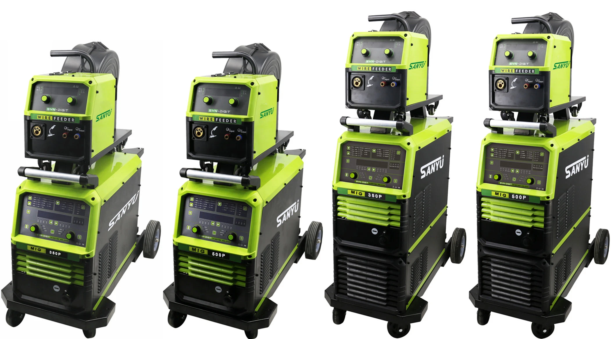 Sanyu Digital Inverter Pulse Gas Shielded MIG Welder Arc Welding Machine