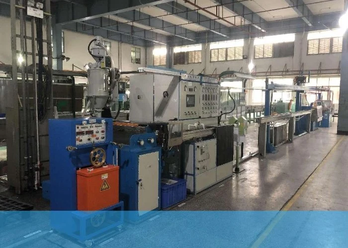 Fluorine Plastic Cable Extrusion Machine/PTFE Cable Manufacture Line