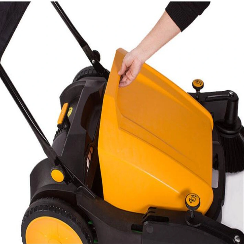 Manual Floor Sweeper Machine Industrial Hand Push Floor Street Vacuum Road Sweeper