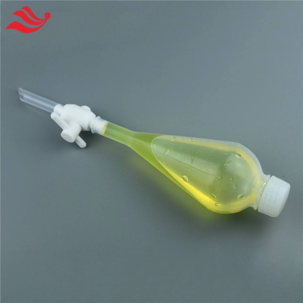 FEP 250ml Separatory Funnel for Separation and Extraction Can Be Used with Condensing Reflux Device