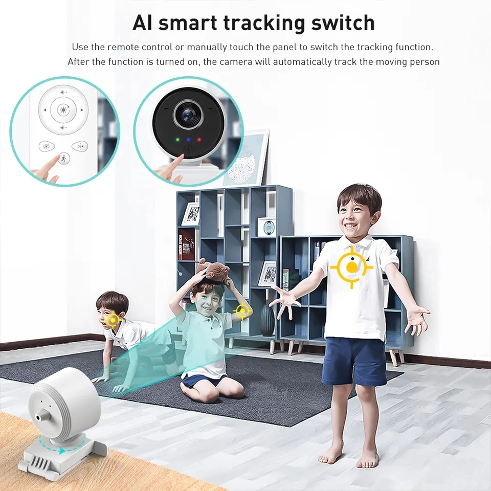 كاميرا الكمبيوتر كاميرا ويب مزودة بتقنية WiFi الذكية Smart Wireless Portrait Tracking