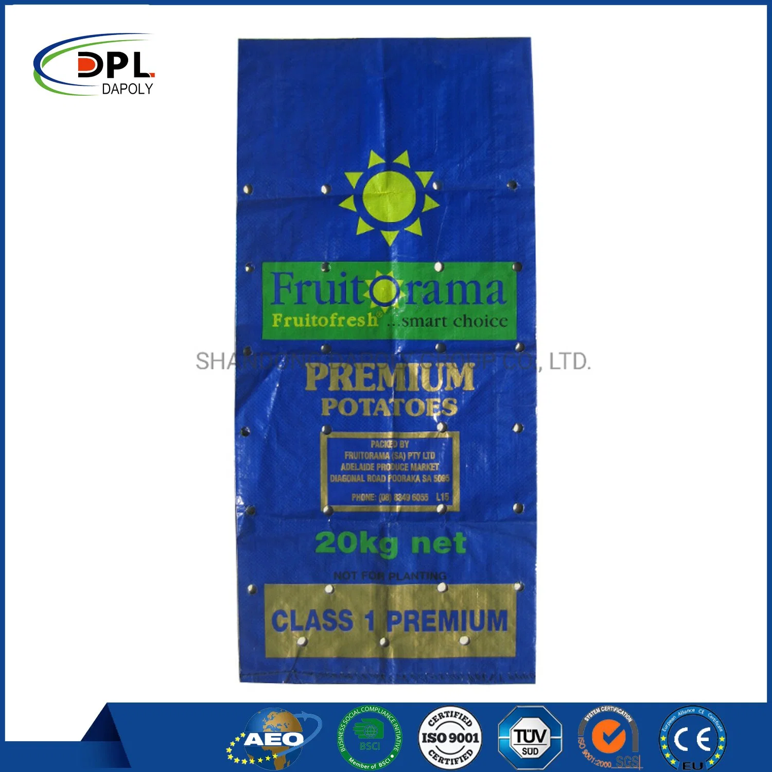 Factory Price Sugar/Rice 25kg Woven PP Woven Bag Color Printing Poly Bags Hot for Sell