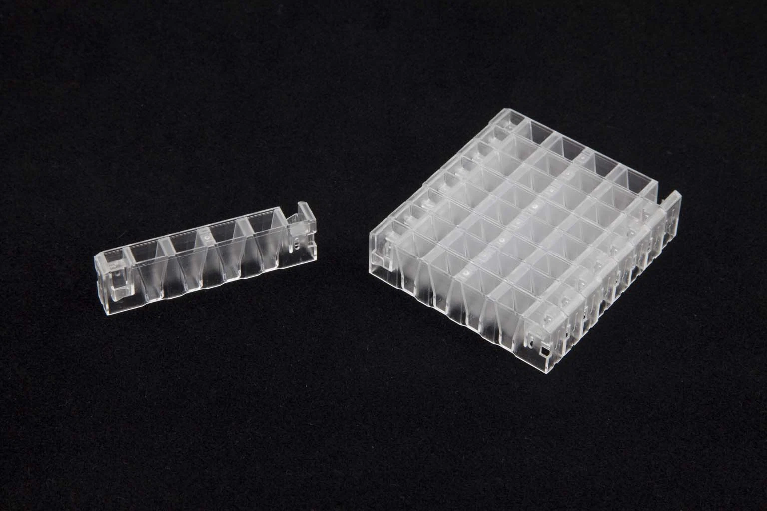 Analisador de química de laboratório cuvetes de micro quartzo transparentes, de 2 ml, para reacção