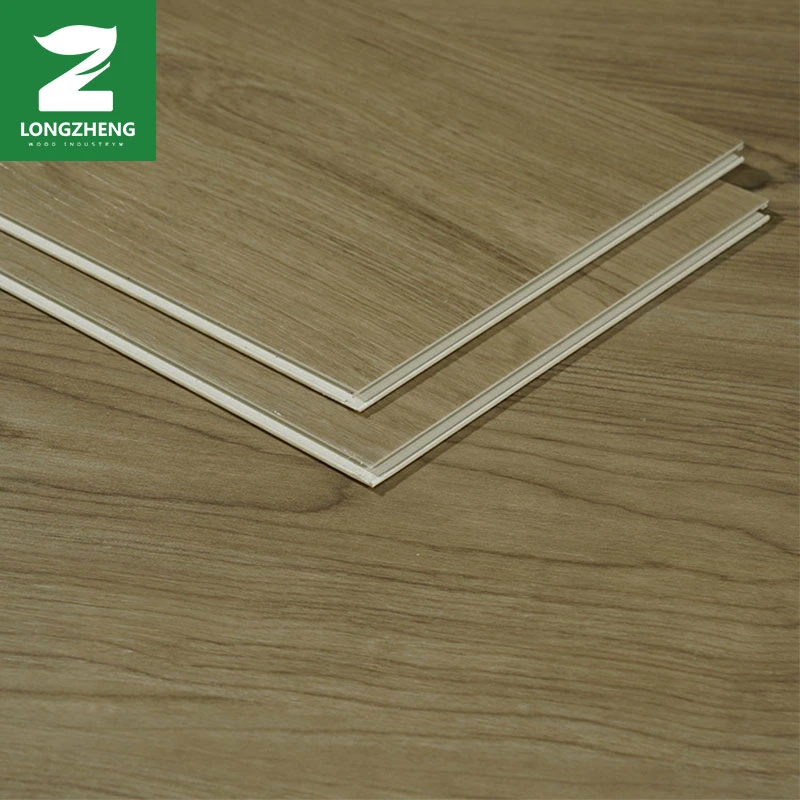 Waterproof Click Lock Ceramic Recyclable Plywood Grain Wear-Resistant Building Material Spc Flooring