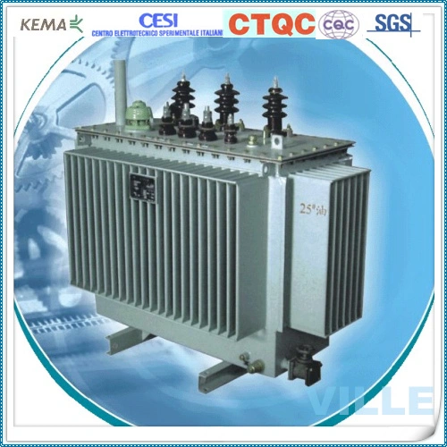 100kVA 10kv immergé alliage amorphe en trois phases transformateur/transformateur de distribution