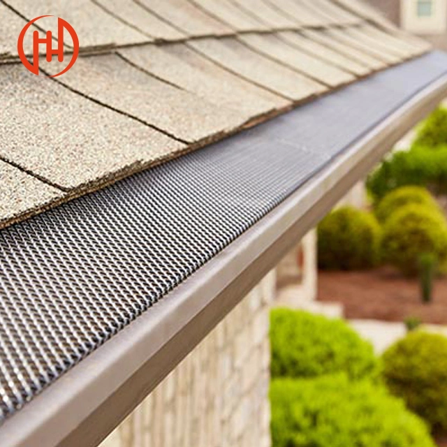 Gutter Guard Gutter de aluminio 5 pulgadas 30 malla 17