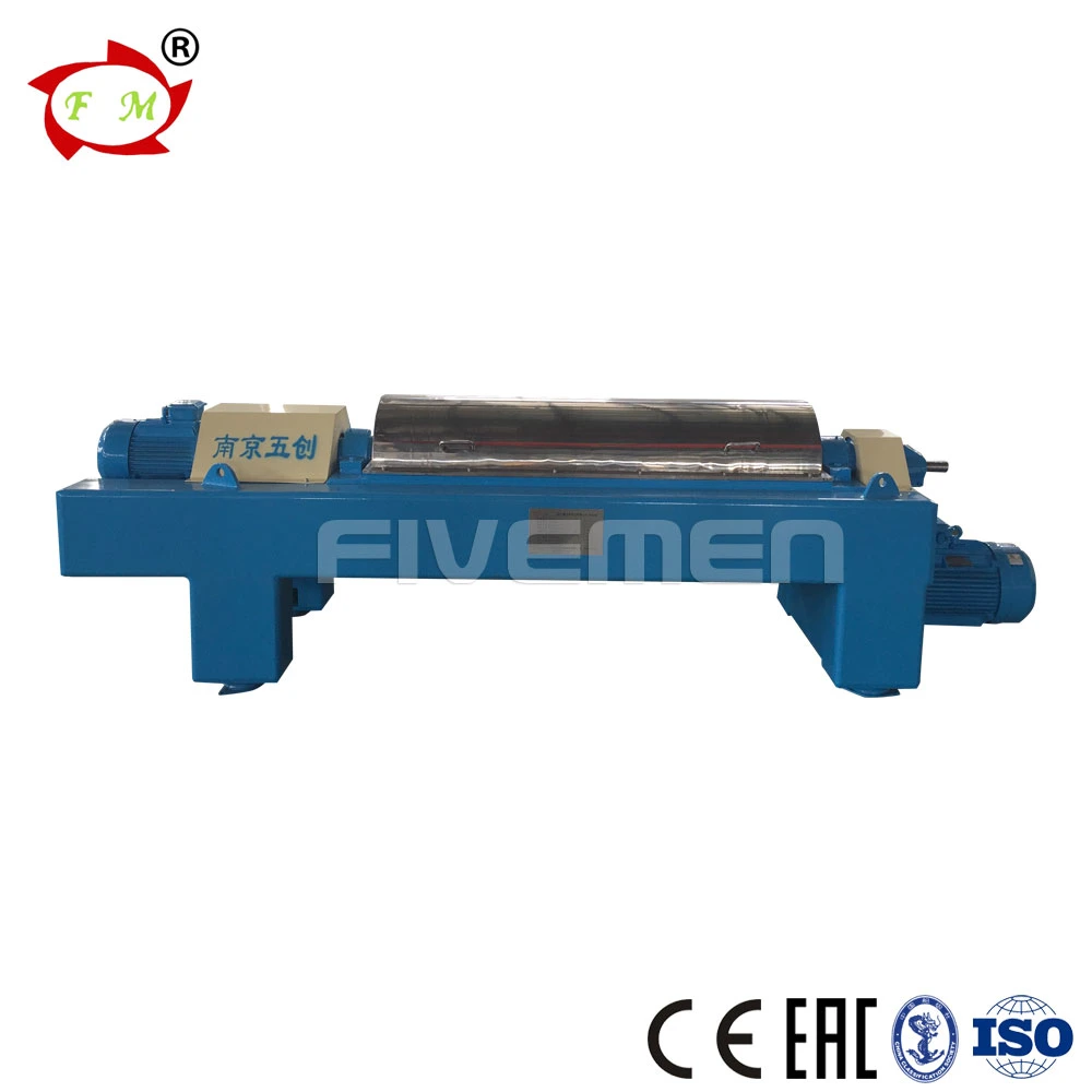 Horizontal Screw Two Phase Sludge Dewatering Decanter Centrifuge / Oil Sludge Centrifuge