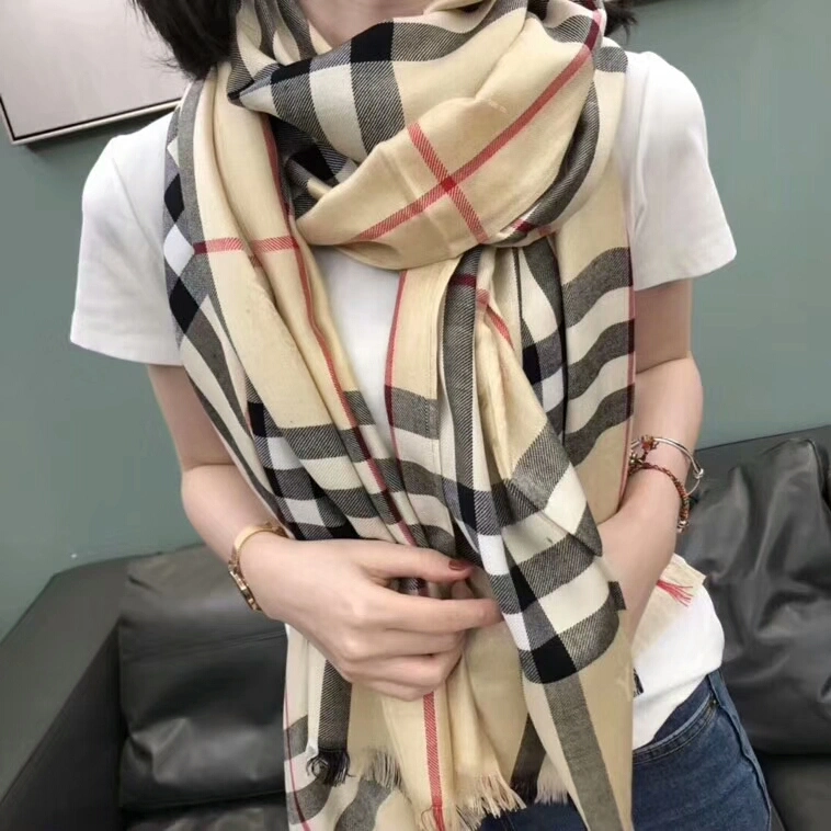 Wholesale/Supplier Fashion Custom Designer Winter Luxury Ladies Knitted Scarves Cotton Women Scarf