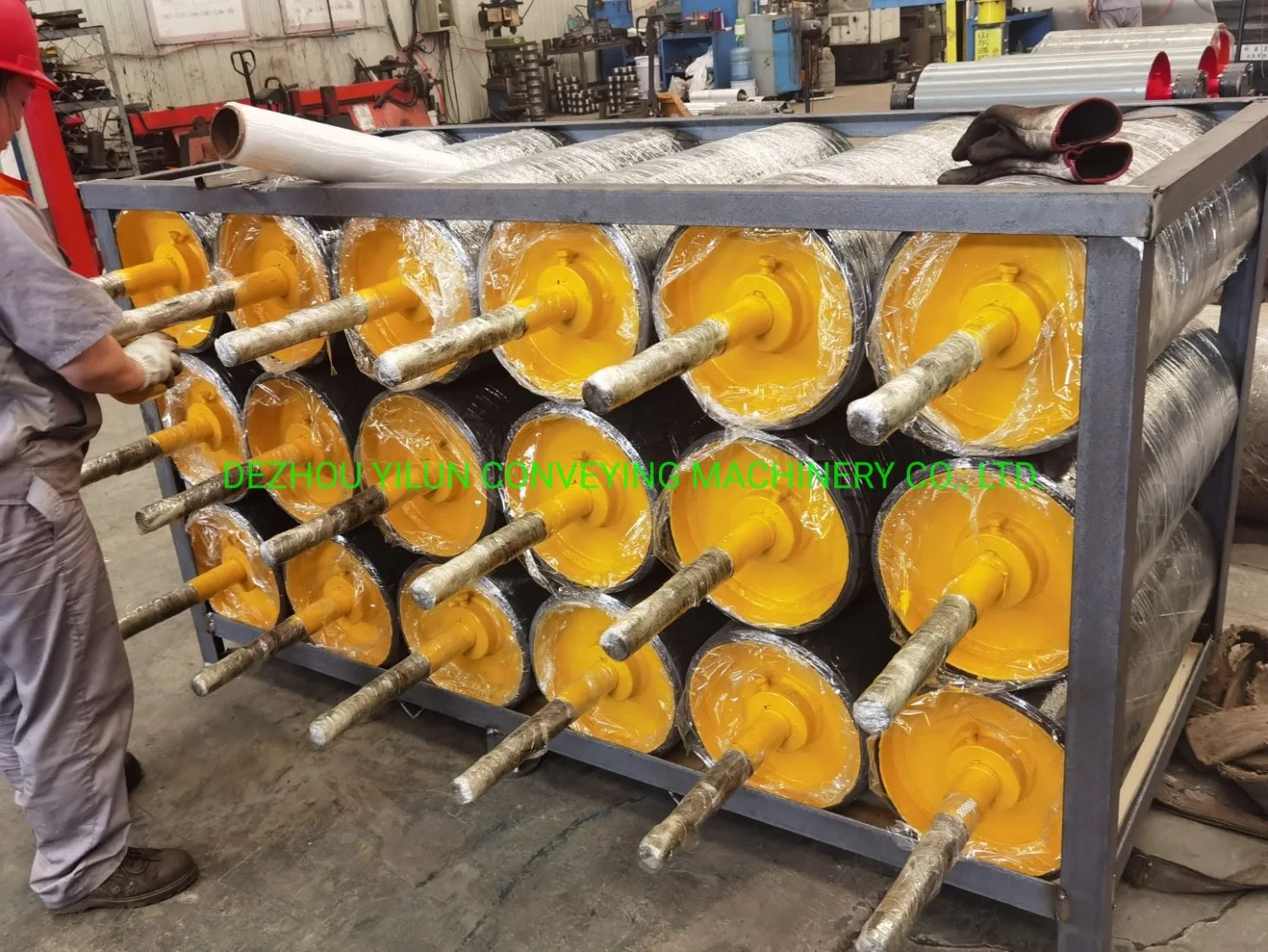 Belt Conveyor Drum Pulley Plant Conveyor Belt Roller System Drum for Transportation Industry