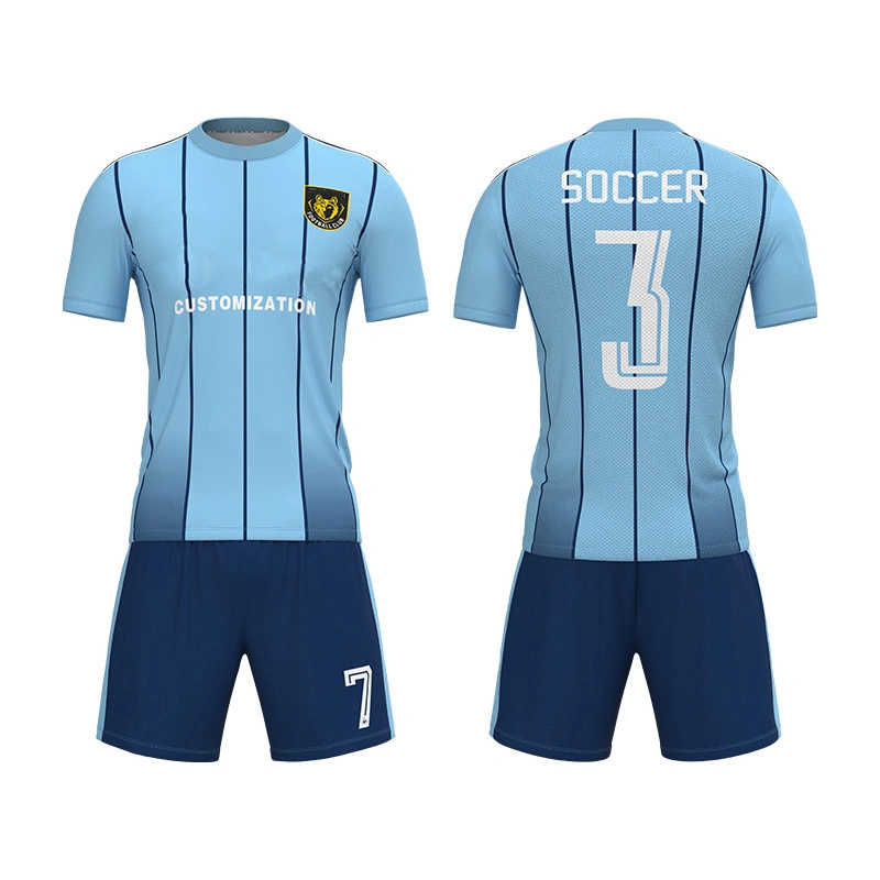 Design Team Name Custom High quality/High cost performance  Soccer Breathable Soccer Uniform Football Jersey