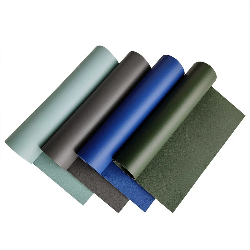 New Style Modern Fashion Faux PVC Polyester Imitation Vegan Leather Fabric for Sofa Furniture Bedding