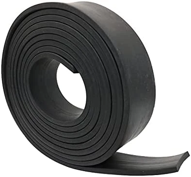 Black Heat Resistant Silicone Rubber Roll Strips Sheeting High Temp 60A, No Adhesive,DIY Gaskets Material, Suitable for Seals, Supports, Pads, Pipeline, Bumpers